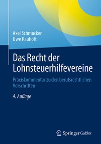 Enlarge image Cover: Das Recht der Lohnsteuerhilfevereine - Springer Gabler