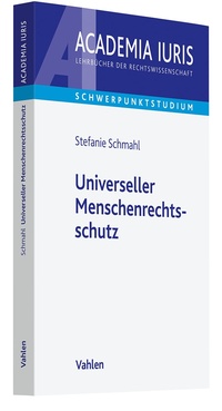 Abbildung von: Universeller Menschenrechtsschutz - Vahlen