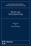 Cover: Recht und Verantwortung - Nomos