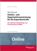 Cover: Workbook Arbeits- und Organisationsanweisung f&uuml;r die Exportkontrolle (Online) - Reguvis Fachmedien