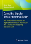 Cover: Controlling digitaler Beh&ouml;rdenkommunikation - Springer Gabler
