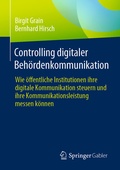 Cover: Controlling digitaler Beh&ouml;rdenkommunikation - Springer Gabler