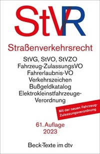 Abbildung von: Straßenverkehrsrecht: StVR - dtv
