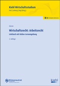 Cover: Wirtschaftsrecht: Arbeitsrecht - Kiehl