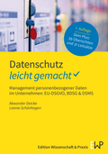 Cover: Datenschutz - leicht gemacht - Edition Wissenschaft & Praxis