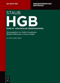 Abbildung von: Handelsgesetzbuch: HGB - Band 16 - De Gruyter