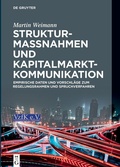 Cover: Strukturma&szlig;nahmen und Kapitalmarktkommunikation - De Gruyter