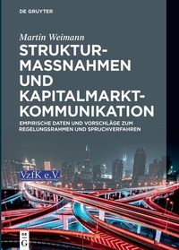 Abbildung von: Strukturmaßnahmen und Kapitalmarktkommunikation - De Gruyter