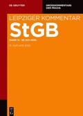 Cover: Strafgesetzbuch. Leipziger Kommentar  - De Gruyter