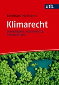 Cover: Klimarecht - UTB