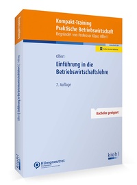Bild vergrößern Bild: Kompakt-Training Einführung in die Betriebswirtschaftslehre - NWB