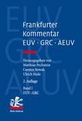 Cover: Frankfurter Kommentar zu EUV, GRC und AEUV - Band 1: EUV und GRC - Mohr Siebeck