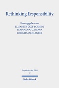 Cover: Rethinking Responsibility - Mohr Siebeck