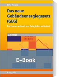 Abbildung von: Das neue Gebäudeenergiegesetz (GEG)  - Reguvis Fachmedien