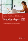 Cover: Fehlzeiten-Report 2022 - Springer