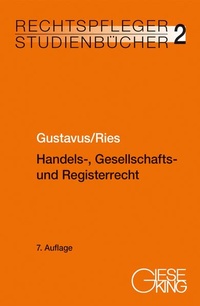 Abbildung von: Handels-, Gesellschafts- und Registerrecht - Gieseking