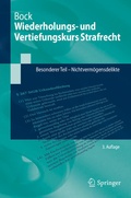 Cover: Wiederholungs- und Vertiefungskurs Strafrecht - Springer
