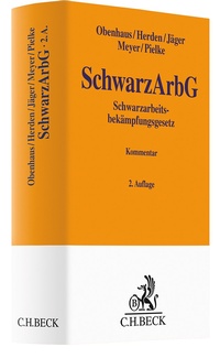 Abbildung von: Schwarzarbeitsbekämpfungsgesetz: SchwarzArbG - C.H.BECK