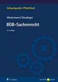 Cover: BGB-Sachenrecht - C.F. M&uuml;ller