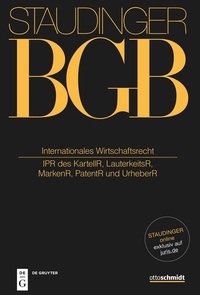 Abbildung von: BGB: Kommentar zum Bürgerlichen Gesetzbuch mit Einführungsgesetz und Nebengesetzen - Otto Schmidt/De Gruyter