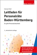 Cover: Leitfaden f&uuml;r Personalr&auml;te Baden-W&uuml;rttemberg - Walhalla