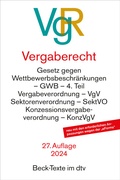 Cover: Vergaberecht: VgR - dtv