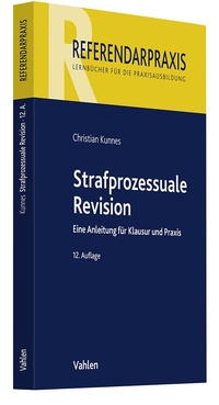 Abbildung von: Strafprozessuale Revision - Vahlen