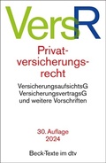 Cover: Privatversicherungsrecht: VersR - dtv
