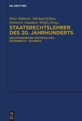 Cover: Staatsrechtslehrer des 20. Jahrhunderts - De Gruyter