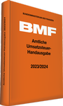 Bild: Amtliche Umsatzsteuer-Handausgabe 2023/2024 - Stollfuß
