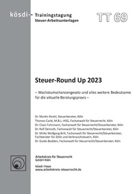 Enlarge image Cover: Steuer-Round Up 2023 - Arbeitskreis für Steuerrecht