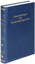 Cover: Entscheidungen des Bundesarbeitsgerichts (BAGE) - Band 180 - Fachmedien Recht und Wirtschaft