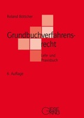 Bild: Grundbuchverfahrensrecht - Gieseking