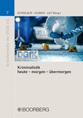Cover: Kriminalistik - heute - morgen - &uuml;bermorgen