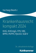 Cover: Krankenhausrecht kompakt 2024 - Kohlhammer