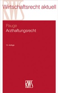 Cover: Arzthaftungsrecht - RWS