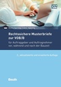 Cover: Rechtssichere Musterbriefe zur VOB/B - DIN Media