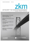 Abbildung von: Zeitschrift für Konfliktmanagement - ZKM - Otto Schmidt Verlag