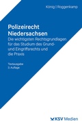 Cover: Polizeirecht Niedersachsen - KSV Medien