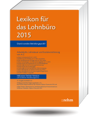 Abbildung von: Lexikon für das Lohnbüro 2015 - Rehm