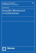 Cover: Sexueller Missbrauch in Institutionen - Nomos