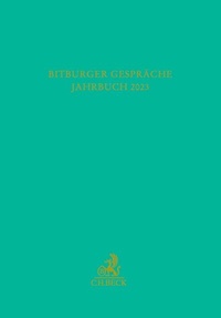 Abbildung von: Bitburger Gespräche: Jahrbuch 2023 - C.H.BECK
