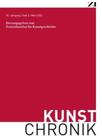 Abbildung von: KUNSTCHRONIK - Fachverlag Hans Carl