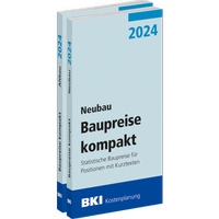 Abbildung von: BKI Baupreise kompakt 2024 - Neubau + Altbau - Rudolf Müller Verlag
