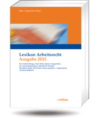 Bild vergrößern Bild: Lexikon Arbeitsrecht 2015 - Rehm