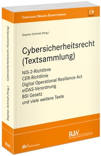Abbildung von: Cybersicherheitsrecht (Textsammlung) - Fachmedien Recht und Wirtschaft