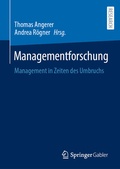 Cover: Managementforschung - Springer Gabler