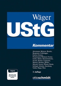 Abbildung von: Umsatzsteuergesetz (UStG) - Otto Schmidt Verlag