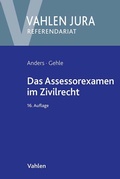 Cover: Das Assessorexamen im Zivilrecht - Vahlen