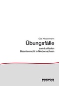Cover: &Uuml;bungsf&auml;lle zu "Beamtenrecht in Niedersachsen" - Pinkvo&szlig; V.-G.